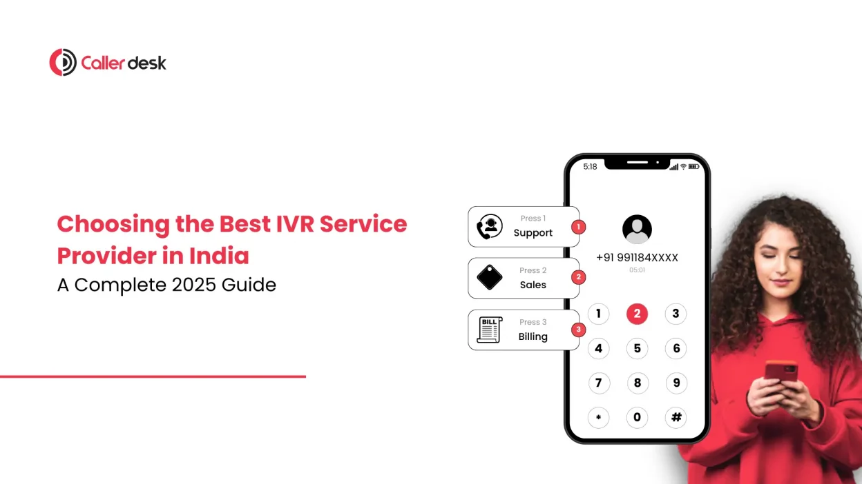 Choosing the Best IVR Service Provider in India