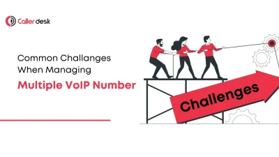 What are some common challenges when managing multiple VoIP numbers