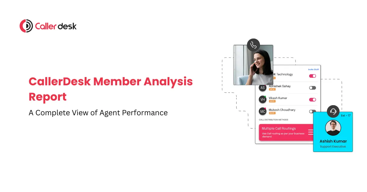 CallerDesk Member Analysis Report A Complete View of Agent Performance