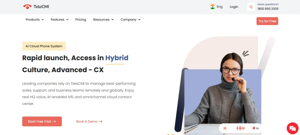 TeleCMI – AI-Driven Communication