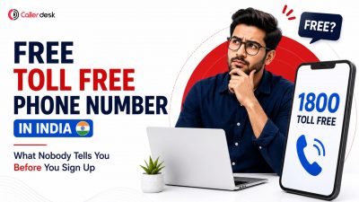 Free Toll Free Phone Number with 1800 number service in India
