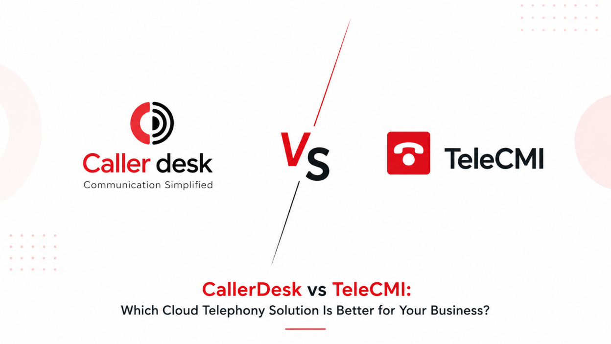 CallerDesk vs TeleCMI comparison of cloud telephony solutions