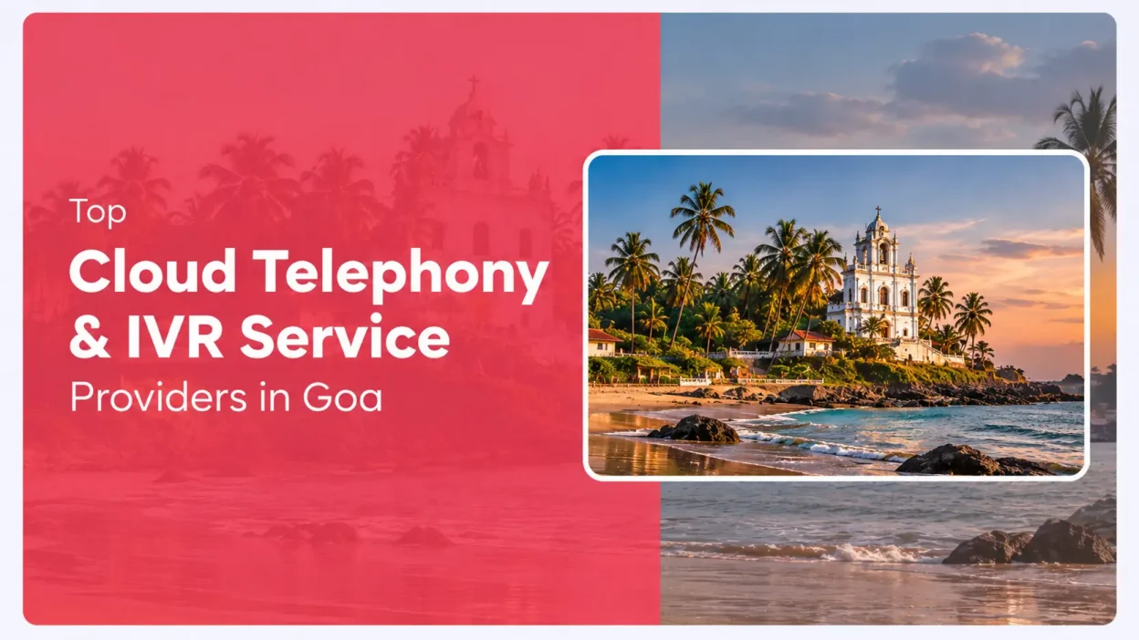 Feature image showcasing the top cloud telephony and IVR service providers in Goa, designed for businesses looking for reliable communication solutions