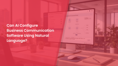 Can AI Configure Business Communication Software Using Natural Language